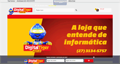 Desktop Screenshot of digitaltiger.com.br
