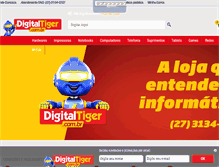 Tablet Screenshot of digitaltiger.com.br